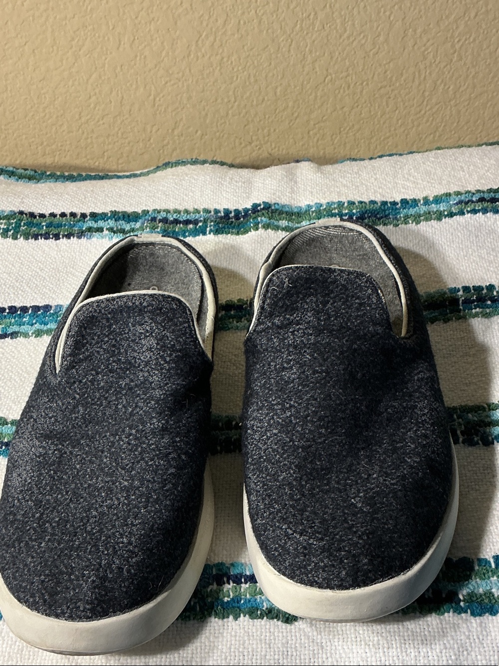 allbirds Charcoal Slip-On Wool Sneakers